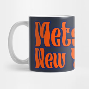 New York Mets / Retro Artwork Mug